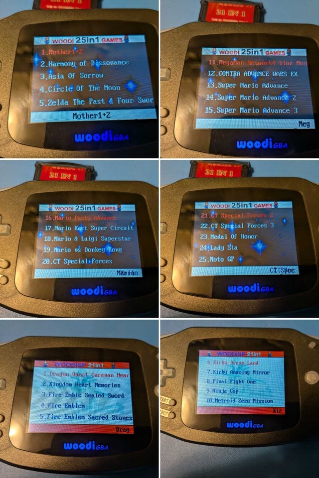 GBA multi game console - photo 4