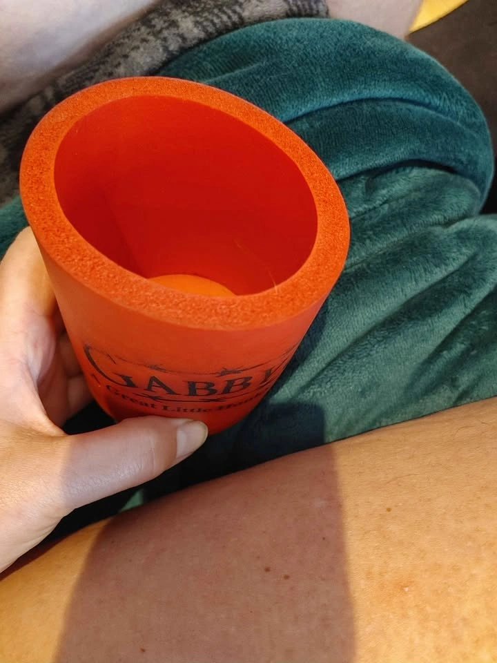 Vintage Gabby's Country Cabaret red drink cozy - photo 3