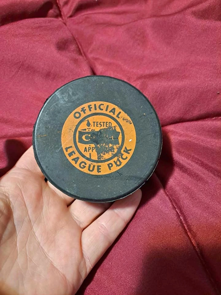 Vintage CCM Hockey Puck