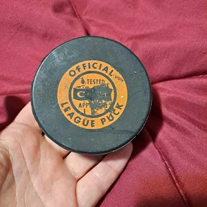 Vintage CCM Hockey Puck