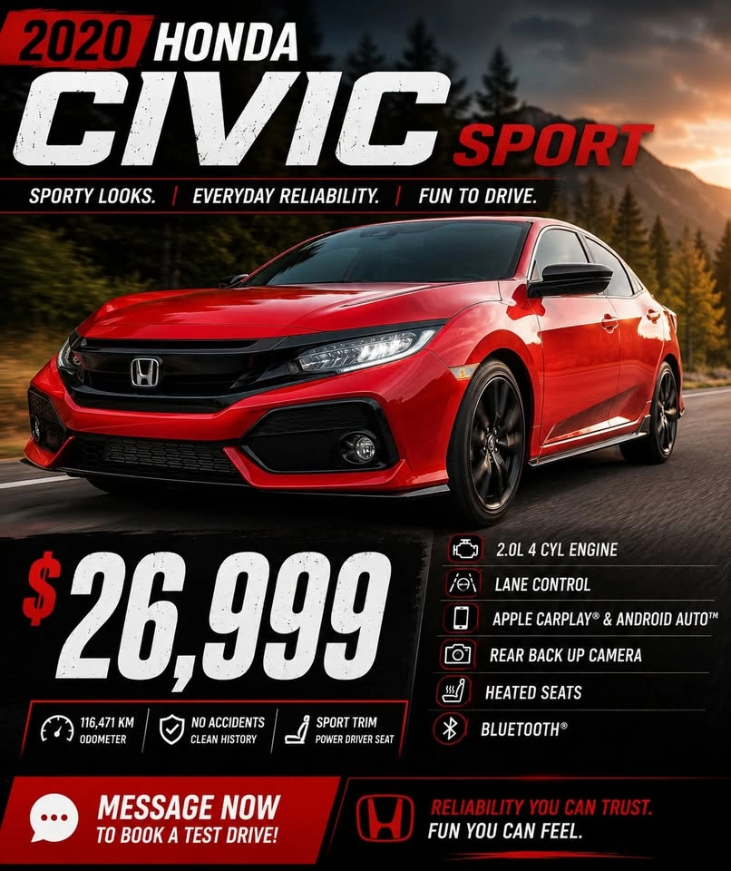 2020 Honda Civic Sport