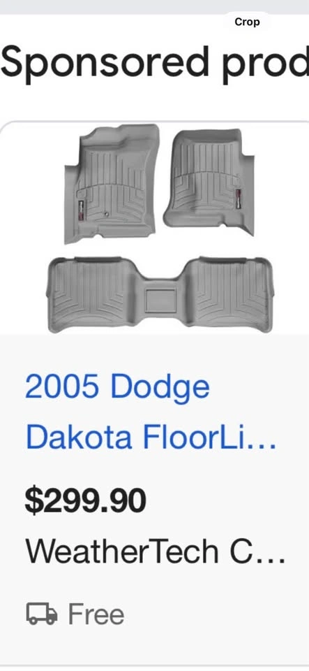 Grey WeatherTech mats for 3rd Gen (2005–2011) Dodge Dakota - photo 5