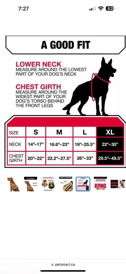 KONG Tactical Vest Dog Harness (XL) - photo 3