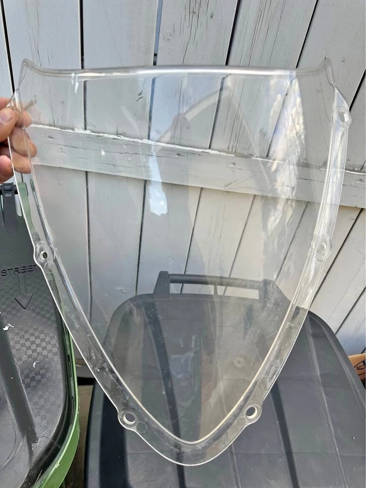 Factory Clear Windshield 08-10 GSX-R 750/600