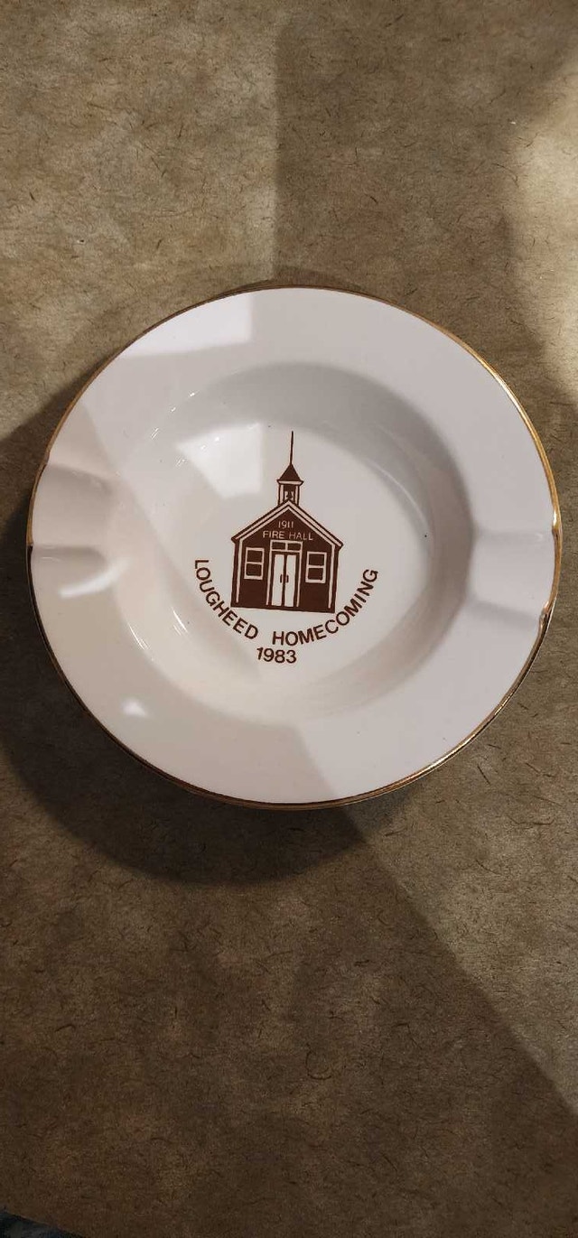 Lougheed Homecoming 1983 Ashtray
