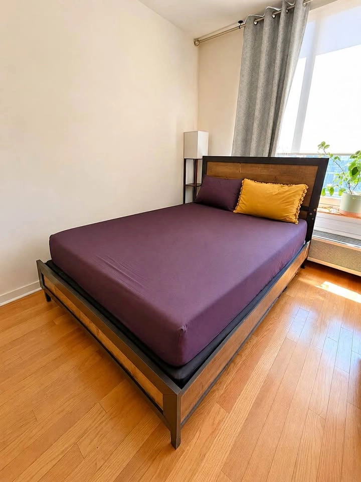 Queen Size Bed Frame + Mattress