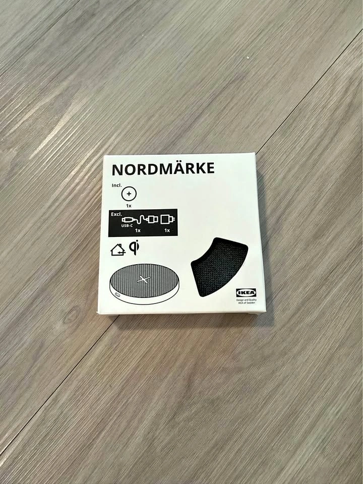 IKEA NORDMÄRKE Wireless Charger - New in Box!