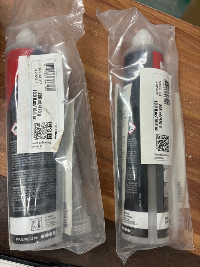 Hilti HIT-ICE Adhesive Anchoring System - photo 2