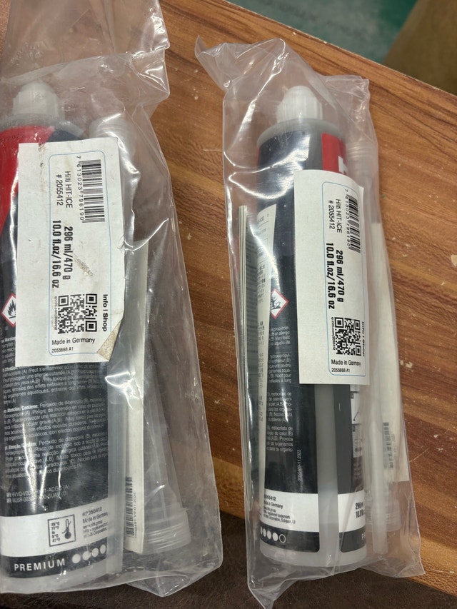 Hilti HIT-ICE Adhesive Anchoring System - photo 3