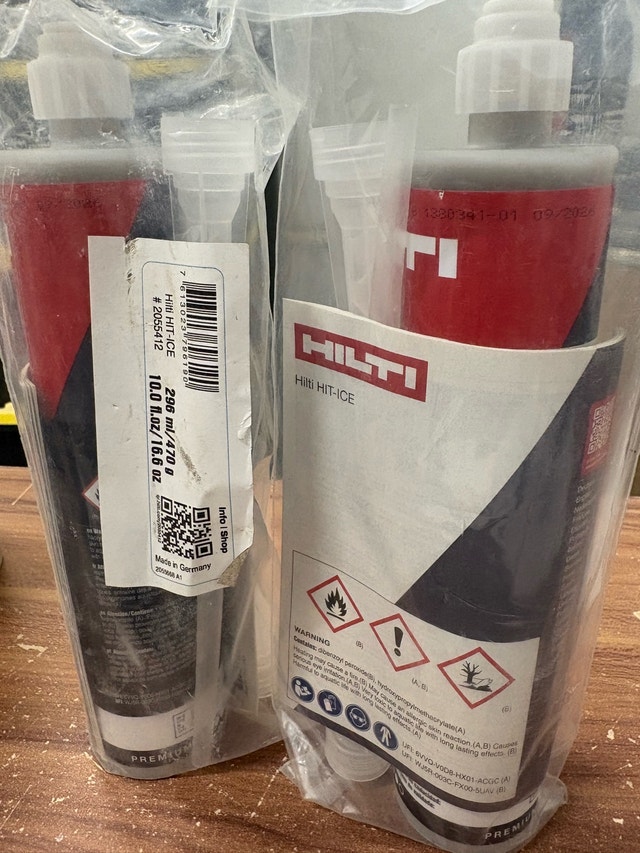 Hilti HIT-ICE Adhesive Anchoring System - photo 4