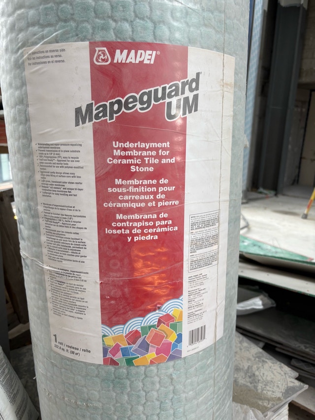 Mapei Mapeguard UM Underlayment Membrane - photo 2