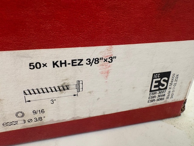 Hilti KH-EZ Screws