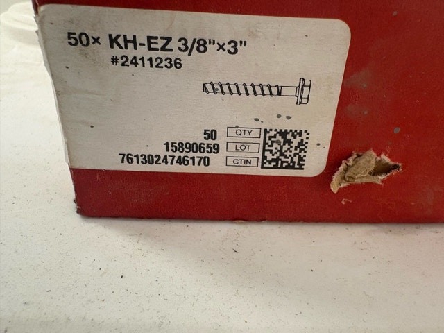 Hilti KH-EZ Screws - photo 2