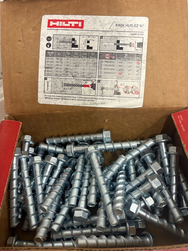 Hilti KH-EZ Screws - photo 5