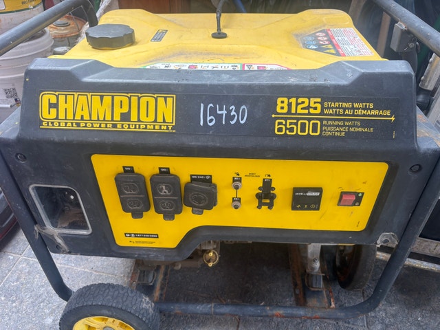 Champion Portable Generator 8125/6500 Watts