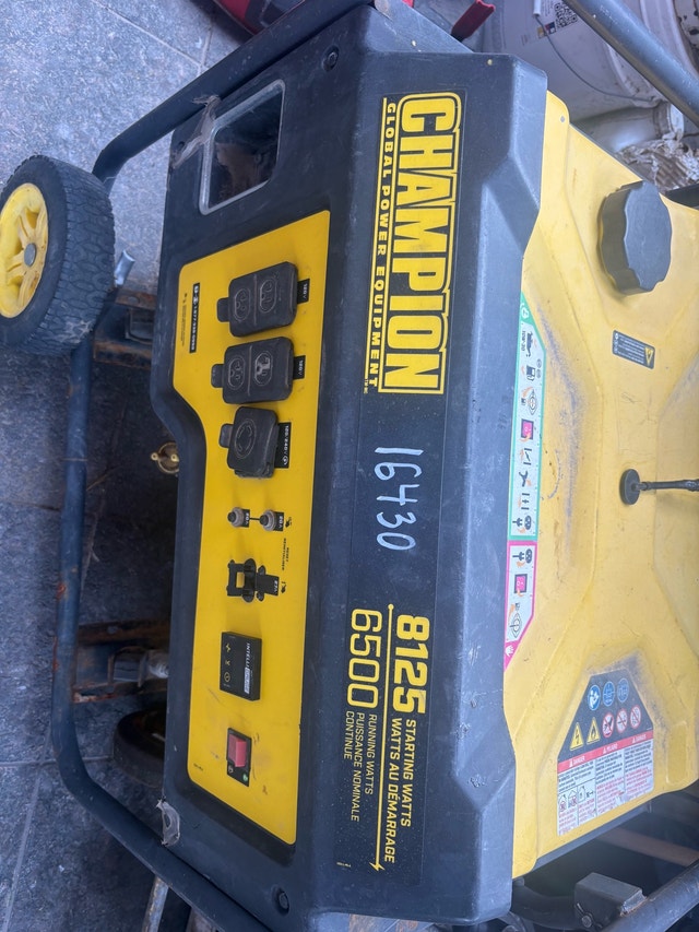 Champion Portable Generator 8125/6500 Watts - photo 2