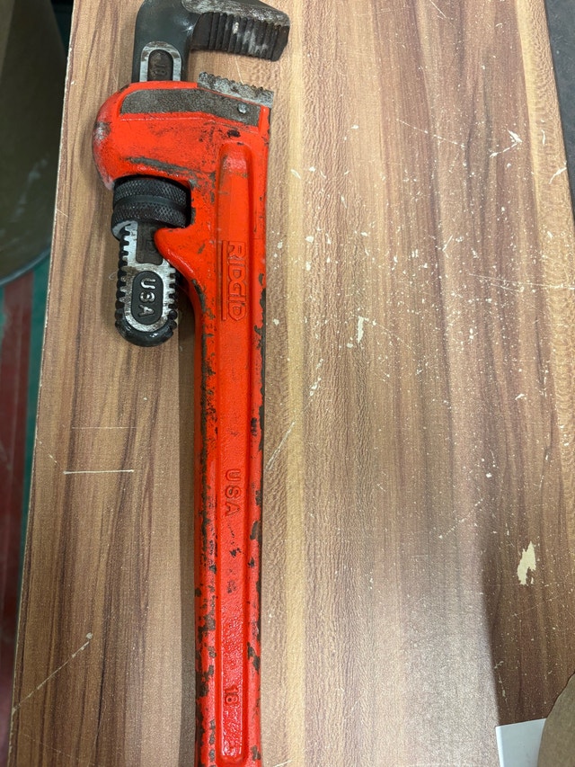 Ridgid 18 inch Pipe Wrench - photo 2