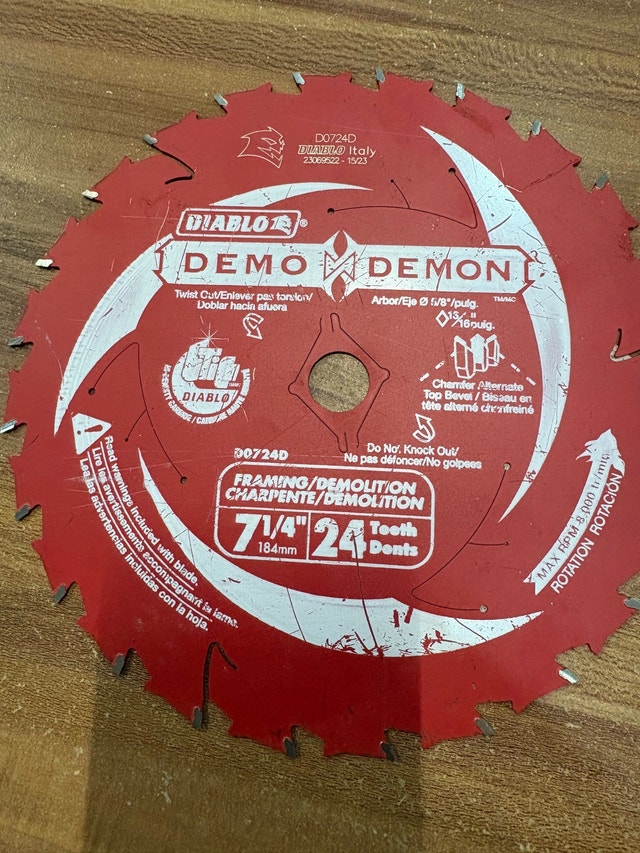 Diablo Saw Blade