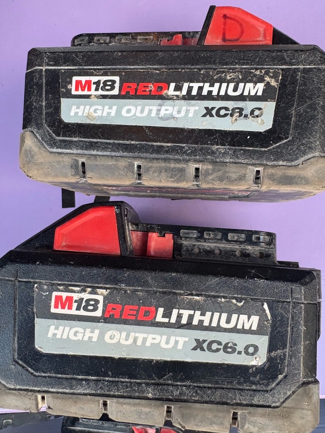 Milwaukee M18 Batteries - photo 3