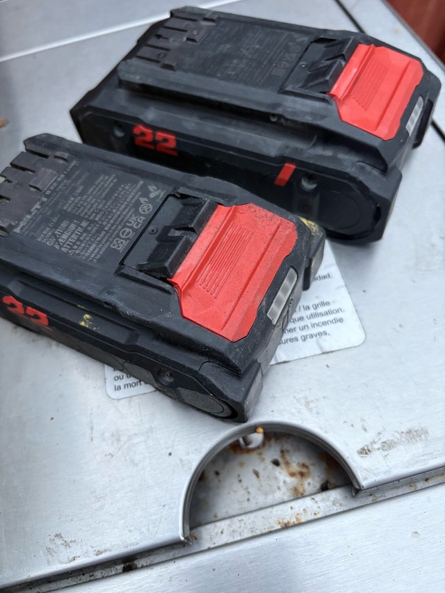 Milwaukee 22 Battery