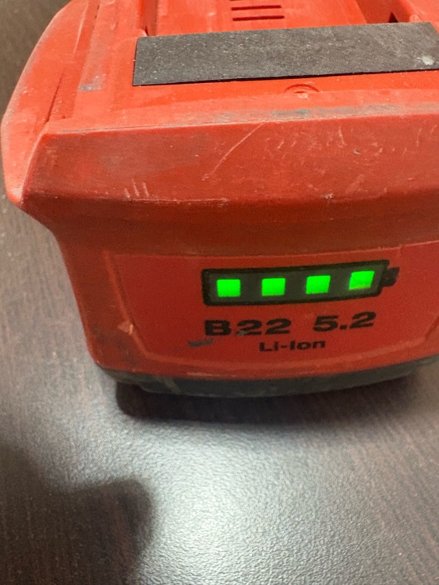 Hilti B22 5.2 Battery