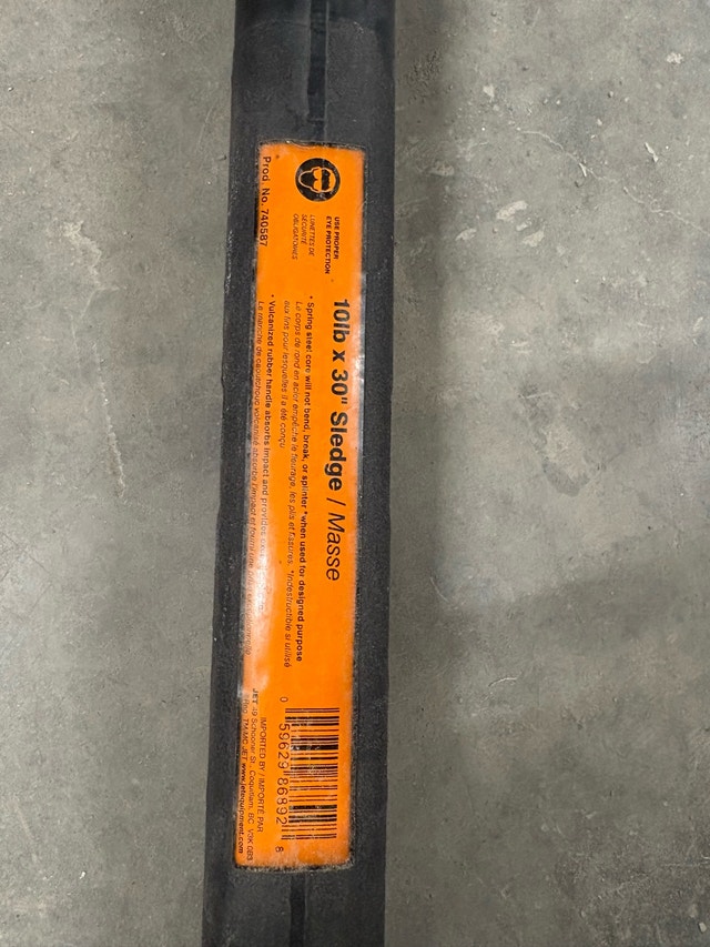 Jet Sledge Hammer Indestructible Handle