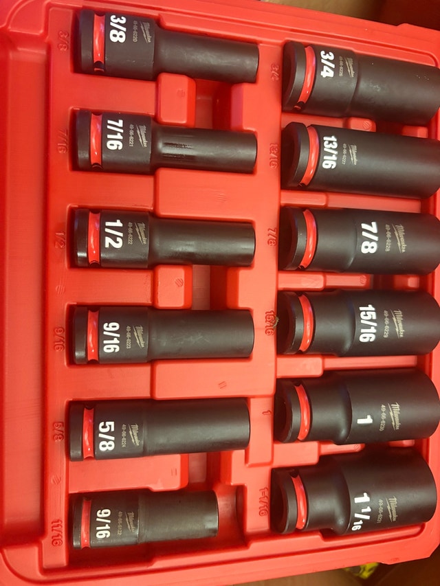 Milwaukee Impact Socket Set