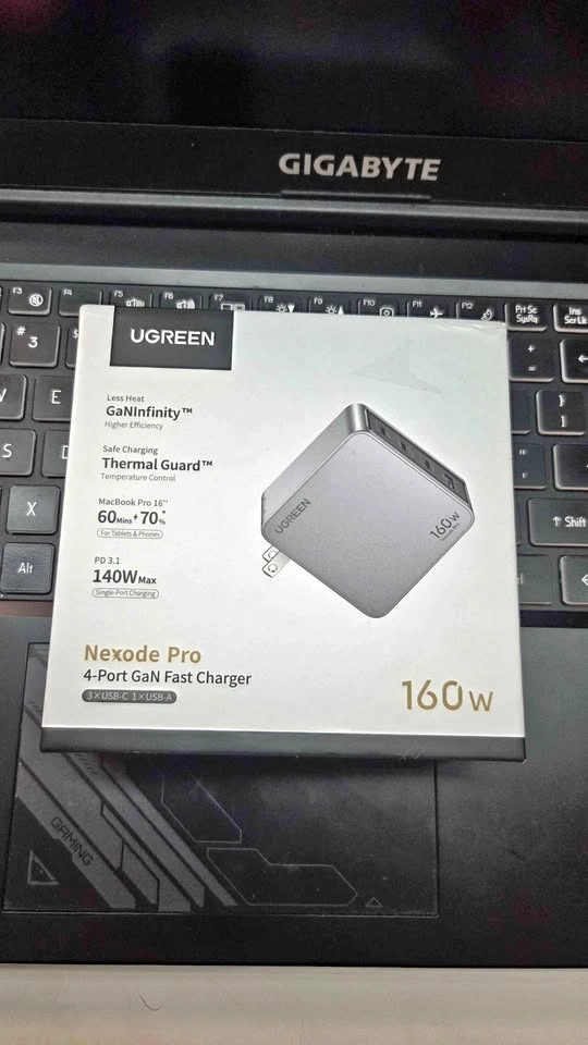 UGREEN Nexode Pro 160W USB C Charger 4-Port GaN Charger