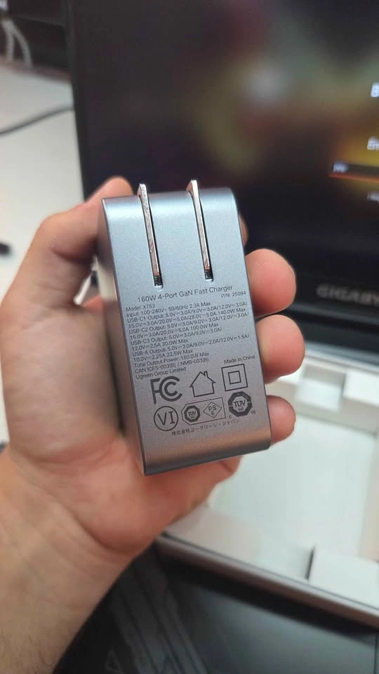 UGREEN Nexode Pro 160W USB C Charger 4-Port GaN Charger - photo 3