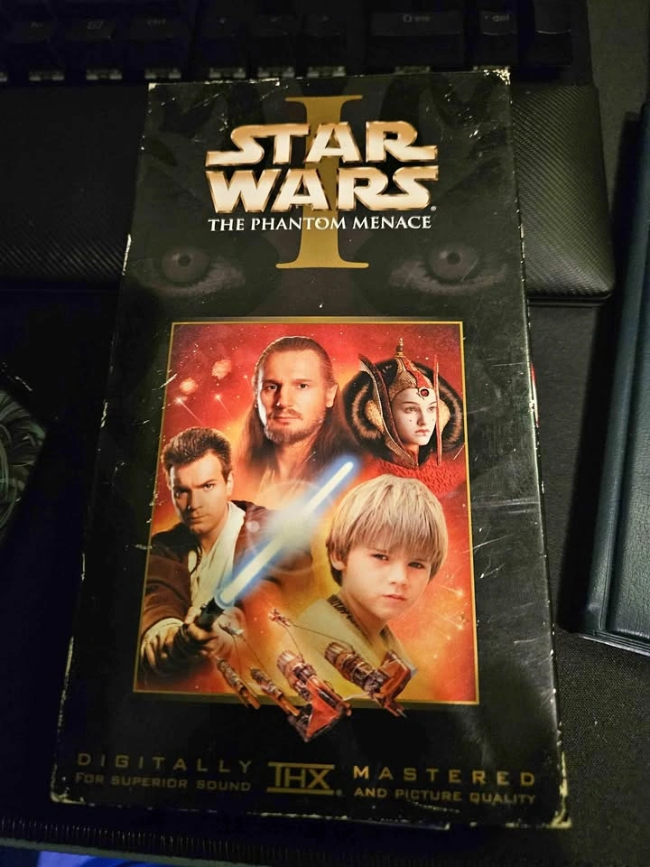 Star Wars The Phantom Menace VHS
