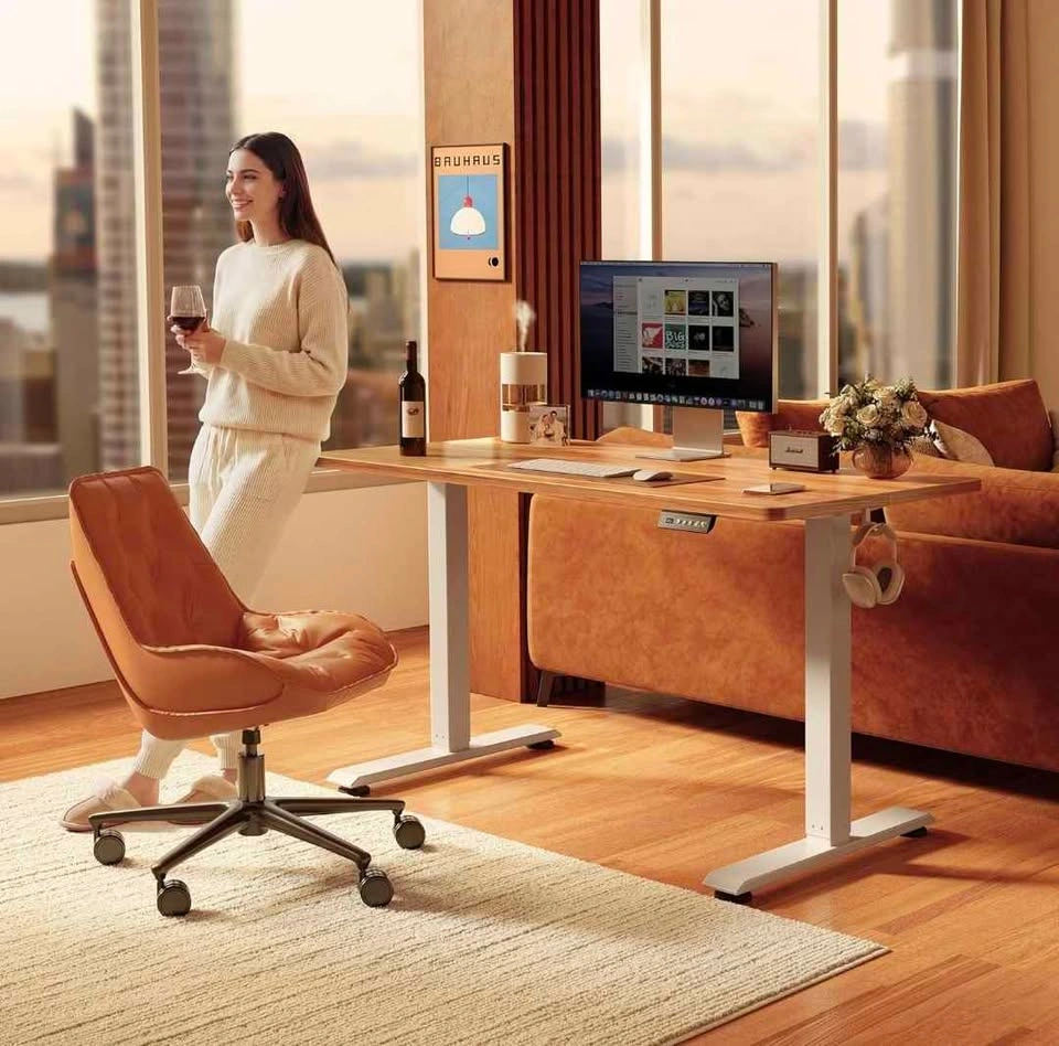 FEZIBO Standing Desk 55 x 24 Inch, Height Adjustable Desk - photo 2