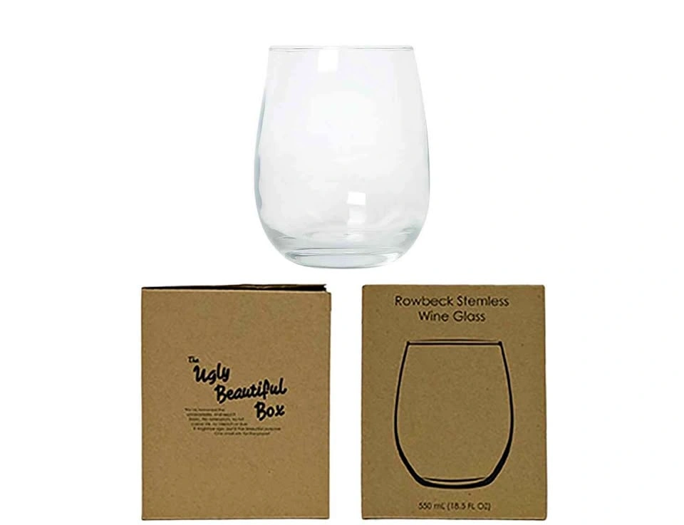 12 PACK Rowbeck 550ml Stemless Wine glass