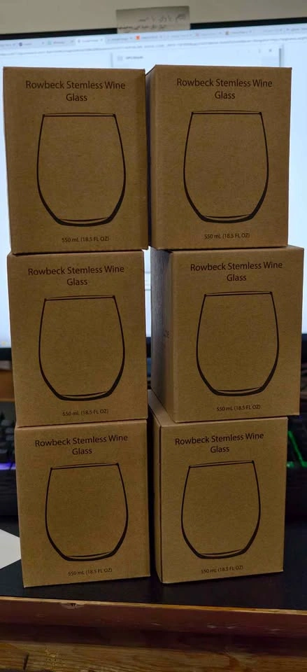 12 PACK Rowbeck 550ml Stemless Wine glass - photo 4