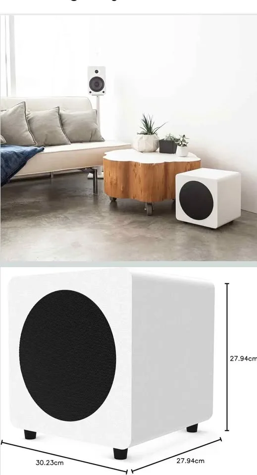 NEW Kanto SUB8VMW Sealed Powered Subwoofer | 300W | 8" - photo 5