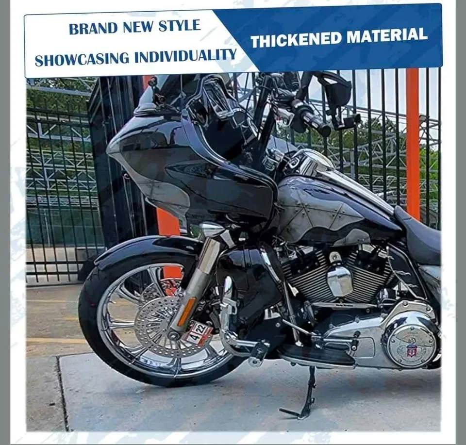 21 inch Front Fender Vivid Black for Harley Touring - photo 3