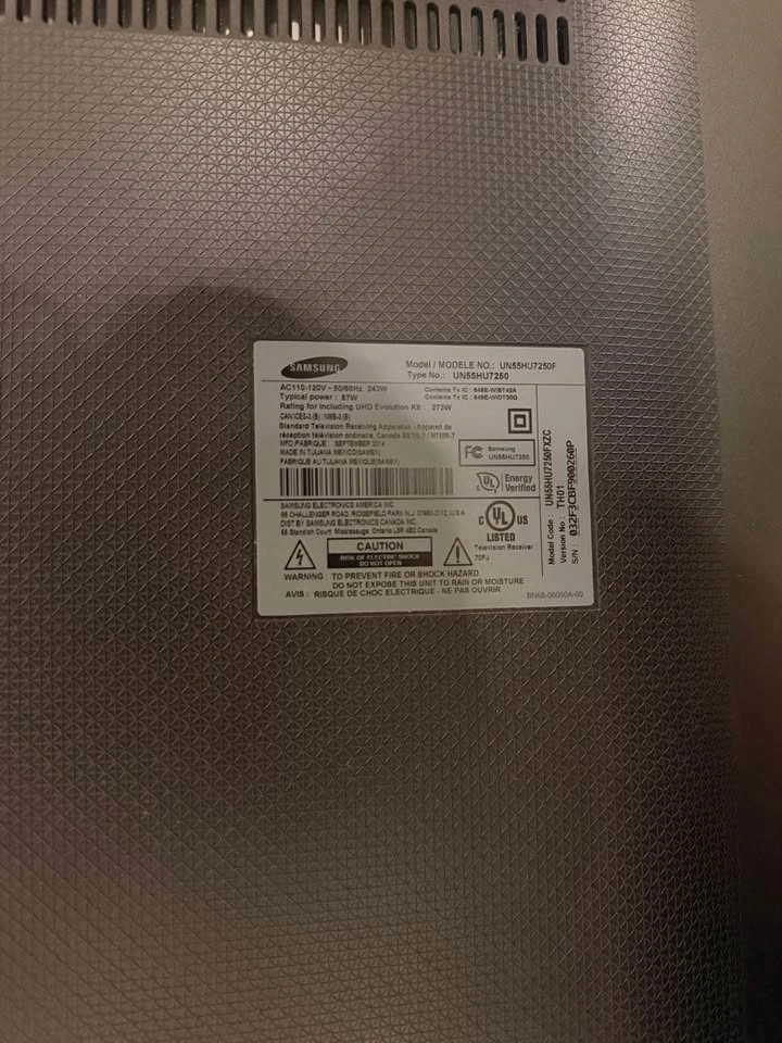 Samsung 55" Curved 4K Smart TV UN55HU7250F - photo 4