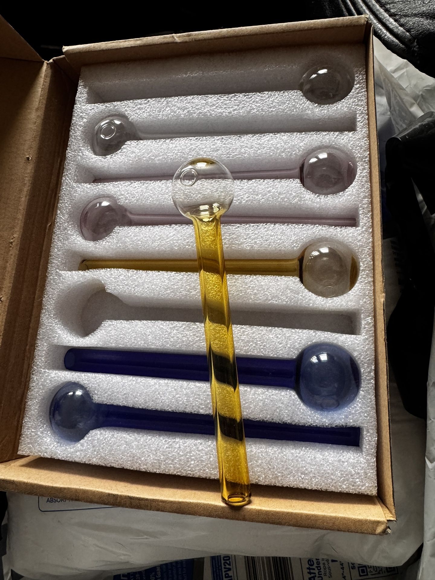 Oil Burning Glass Tubes