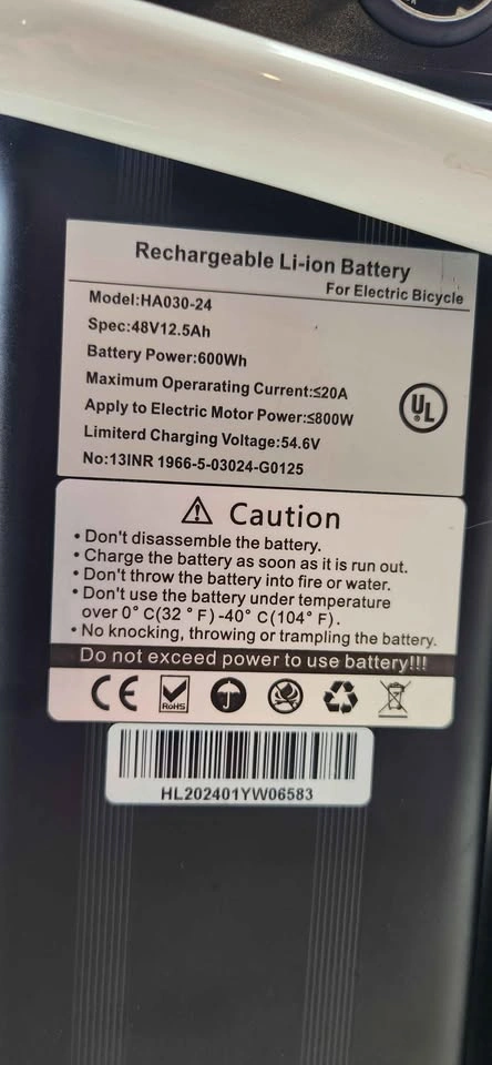 ⚽️ New HKP C6 SMART ELECTRIC BIKE 600Wh Battery 800W Motor ⚽️ - photo 5