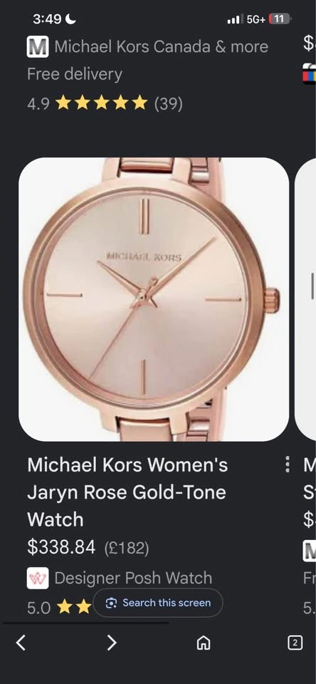 Michael Kors Jaryn Rose Gold Watch - photo 3