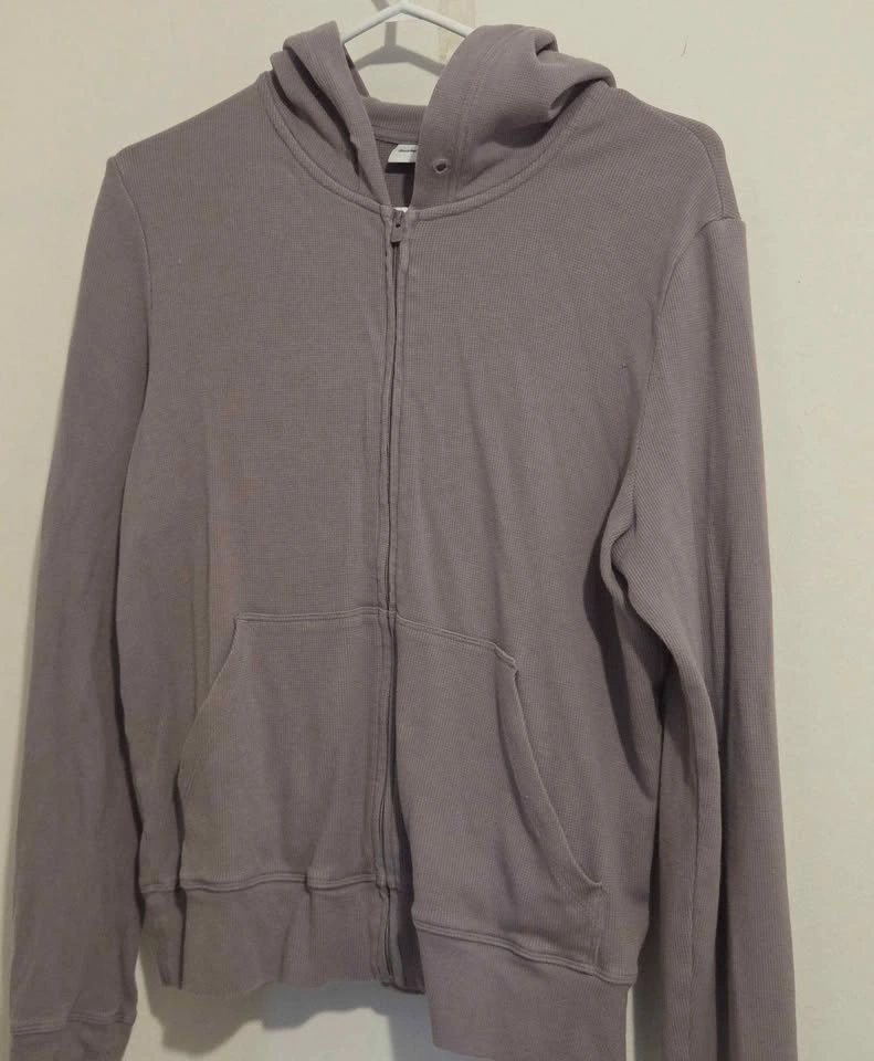 Aritzia Sunday Best Waffle Knit Zip Hoodie – Fits Medium/Large - photo 2