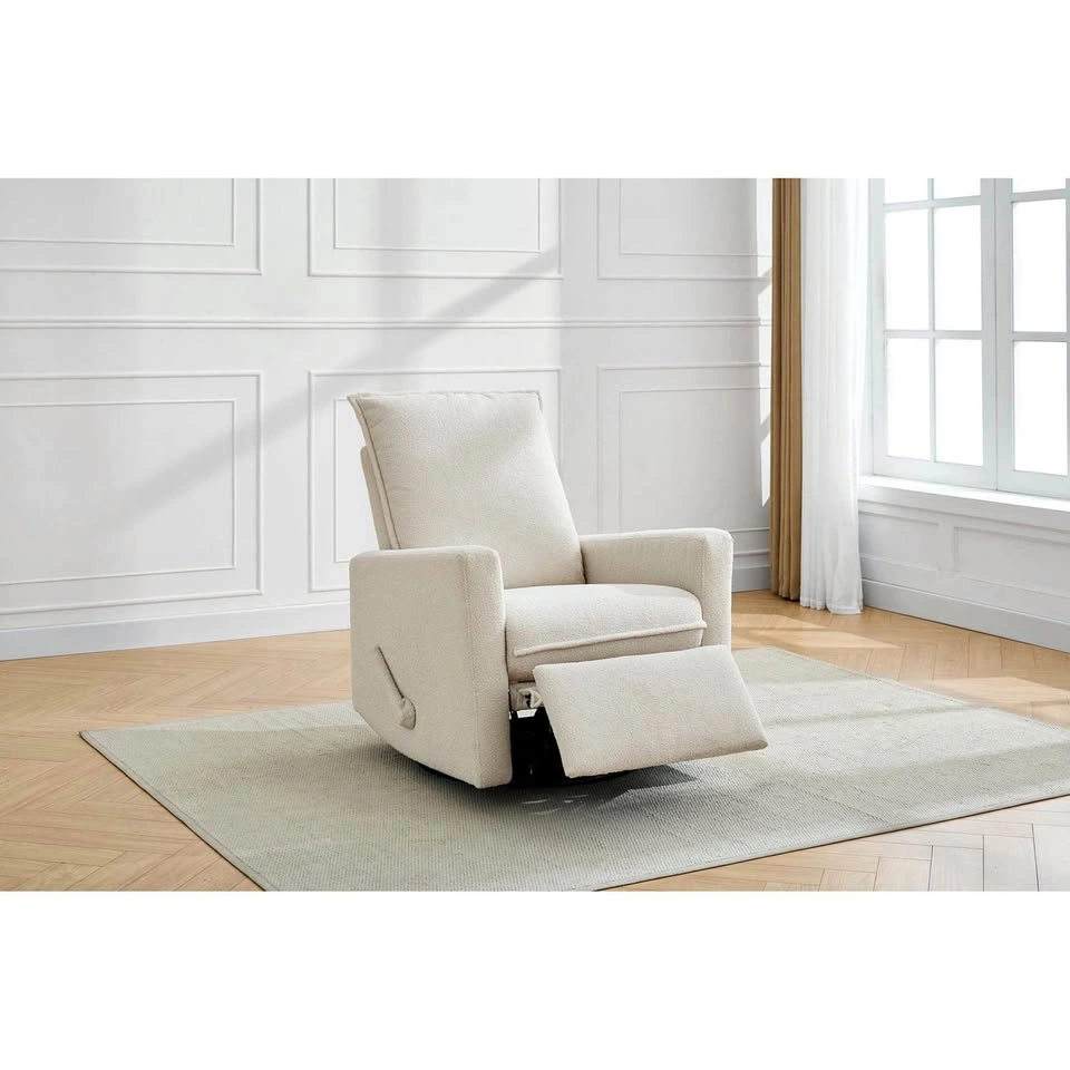 Concord Baby Boucle Swivel Glider Recliner
