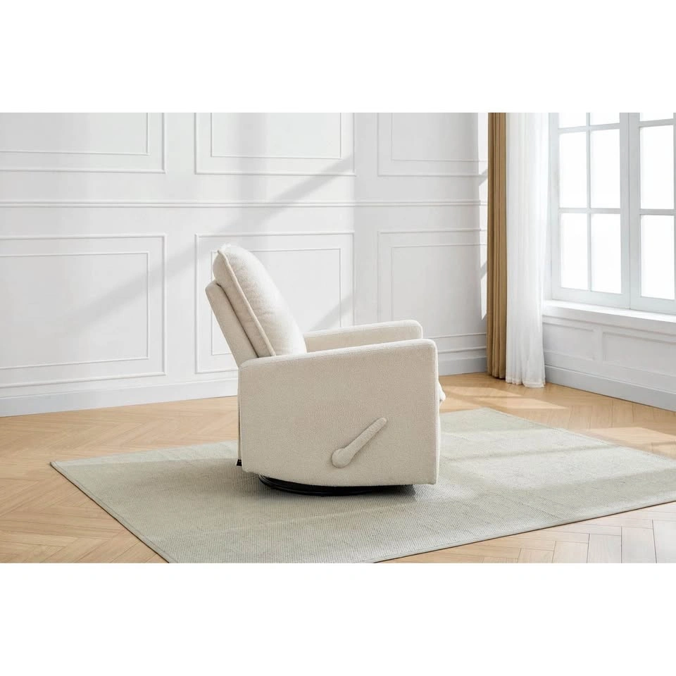 Concord Baby Boucle Swivel Glider Recliner - photo 2