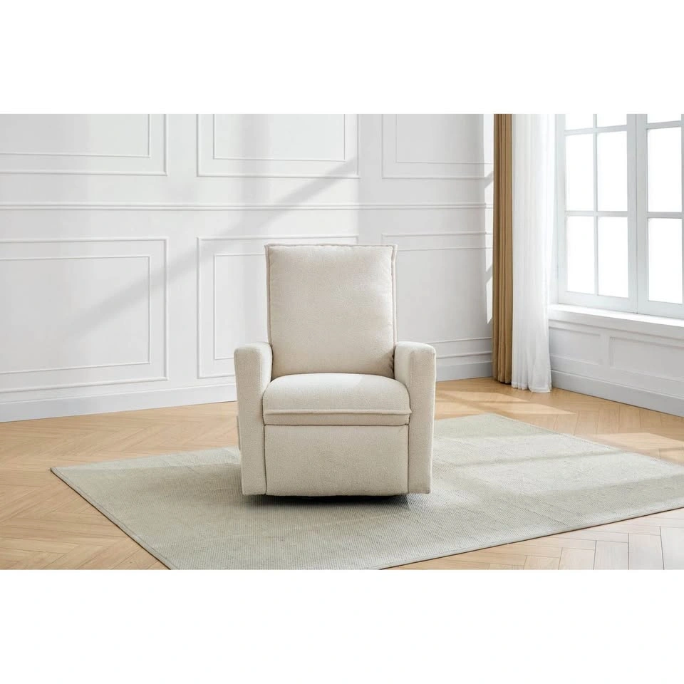 Concord Baby Boucle Swivel Glider Recliner - photo 3