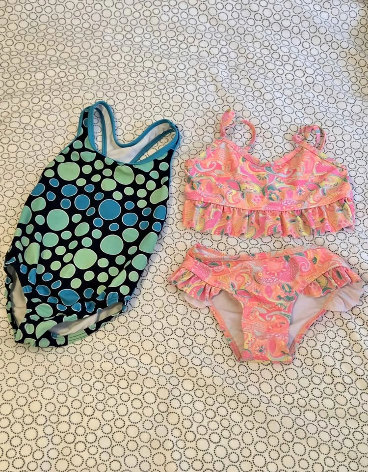 Girls Swimwear Bundle – Size 2T 🌞