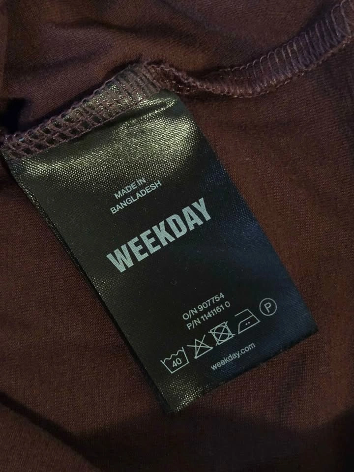 Weekday fitted tee – XXS - photo 4