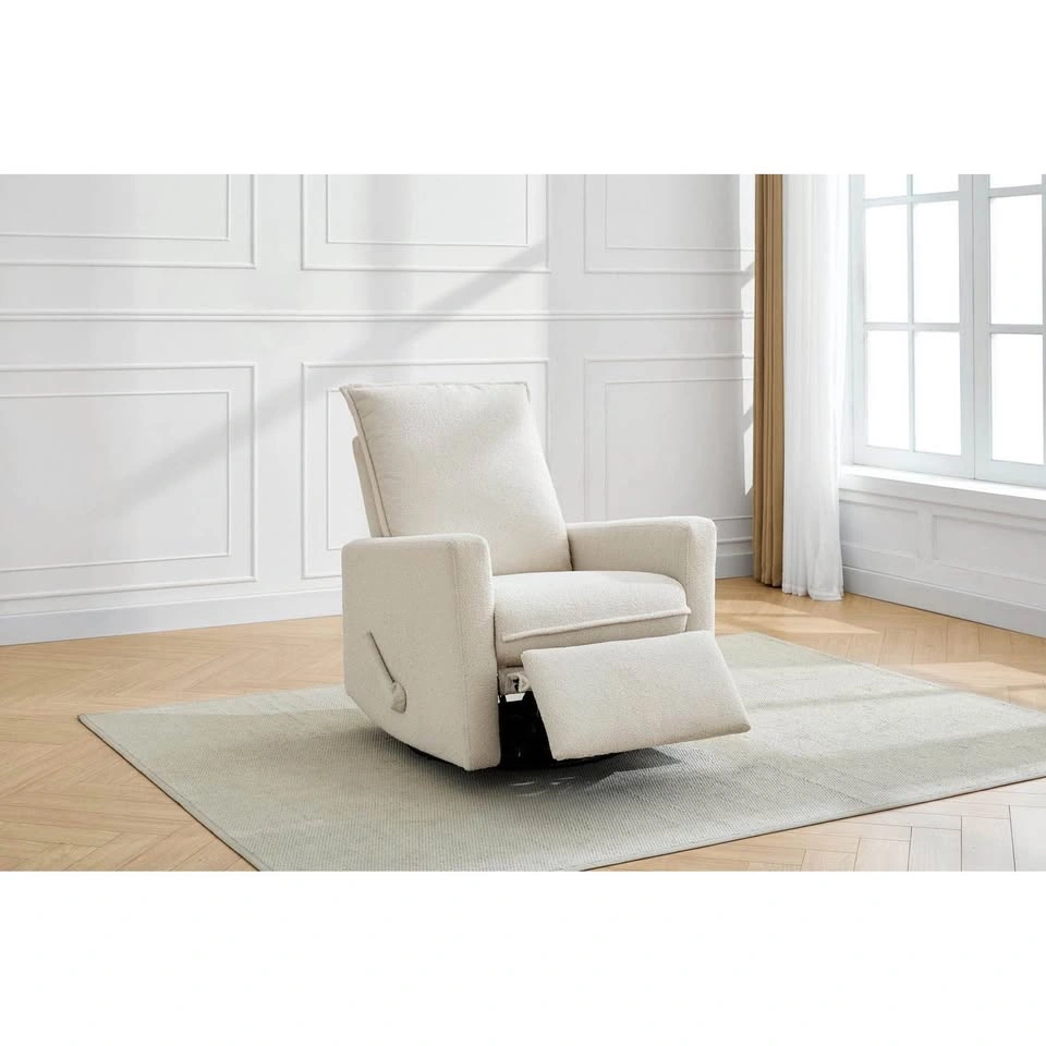 Concord Baby Boucle Swivel Glider Recliner - photo 3
