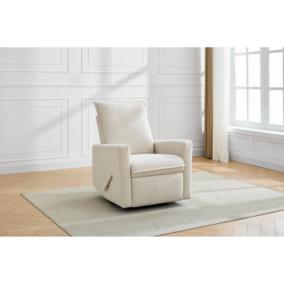 Concord Baby Boucle Swivel Glider Recliner - photo 5