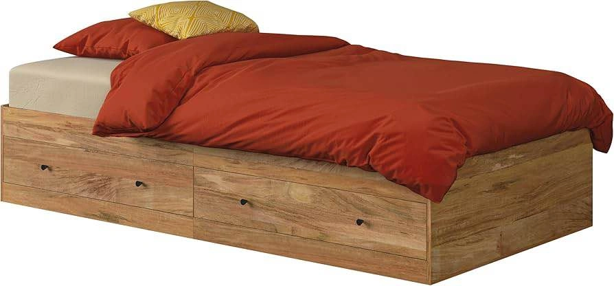 Sauder Cannery Bridge Mates Bed, in a Sindoori Mango Finish - photo 2