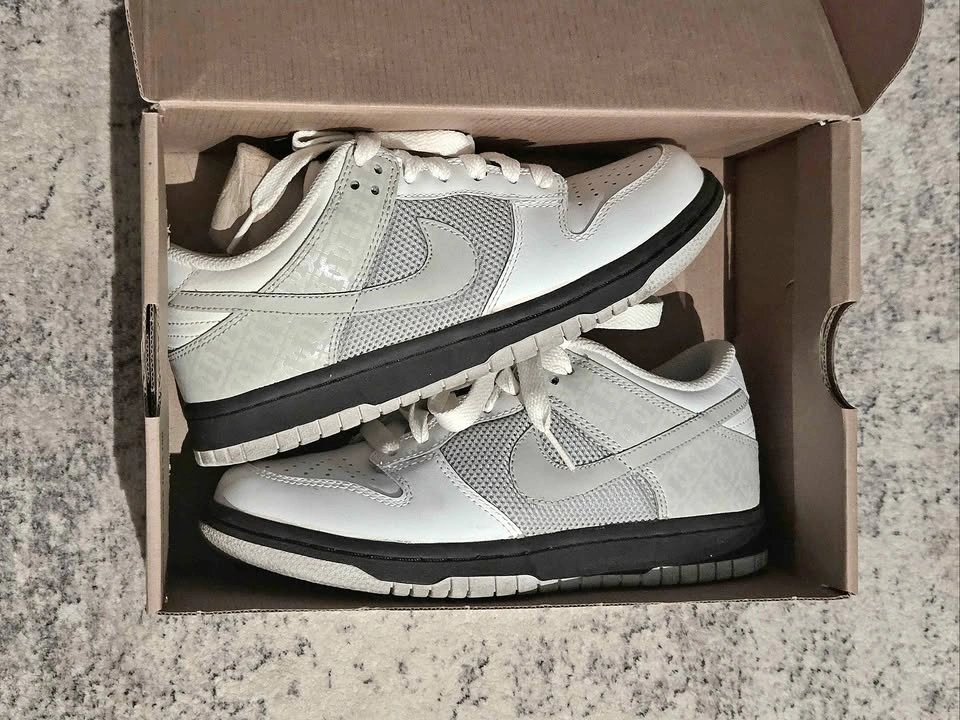 Nike Dunk Low WMNS White/Neutral Grey/Black – Women’s Size 7