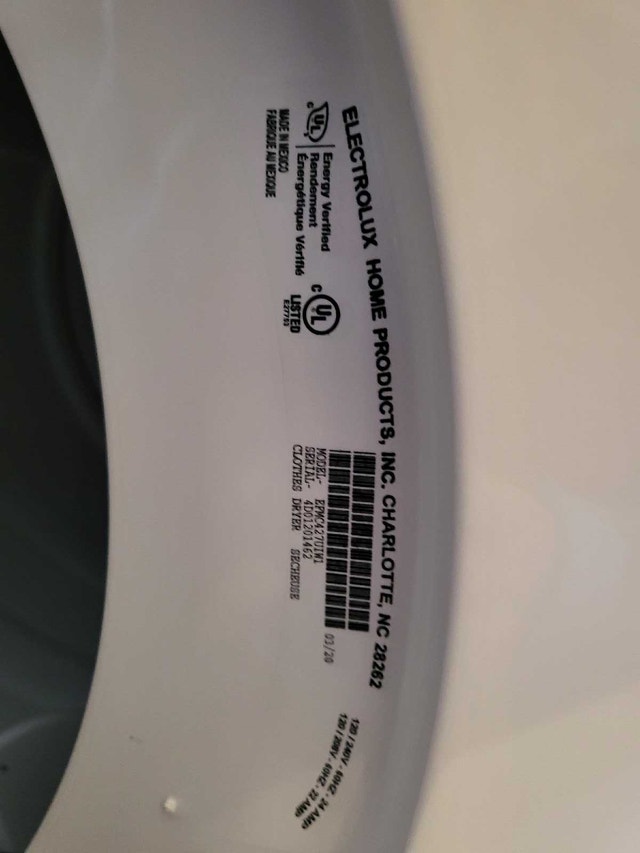 Electrolux washer and dryer - photo 4